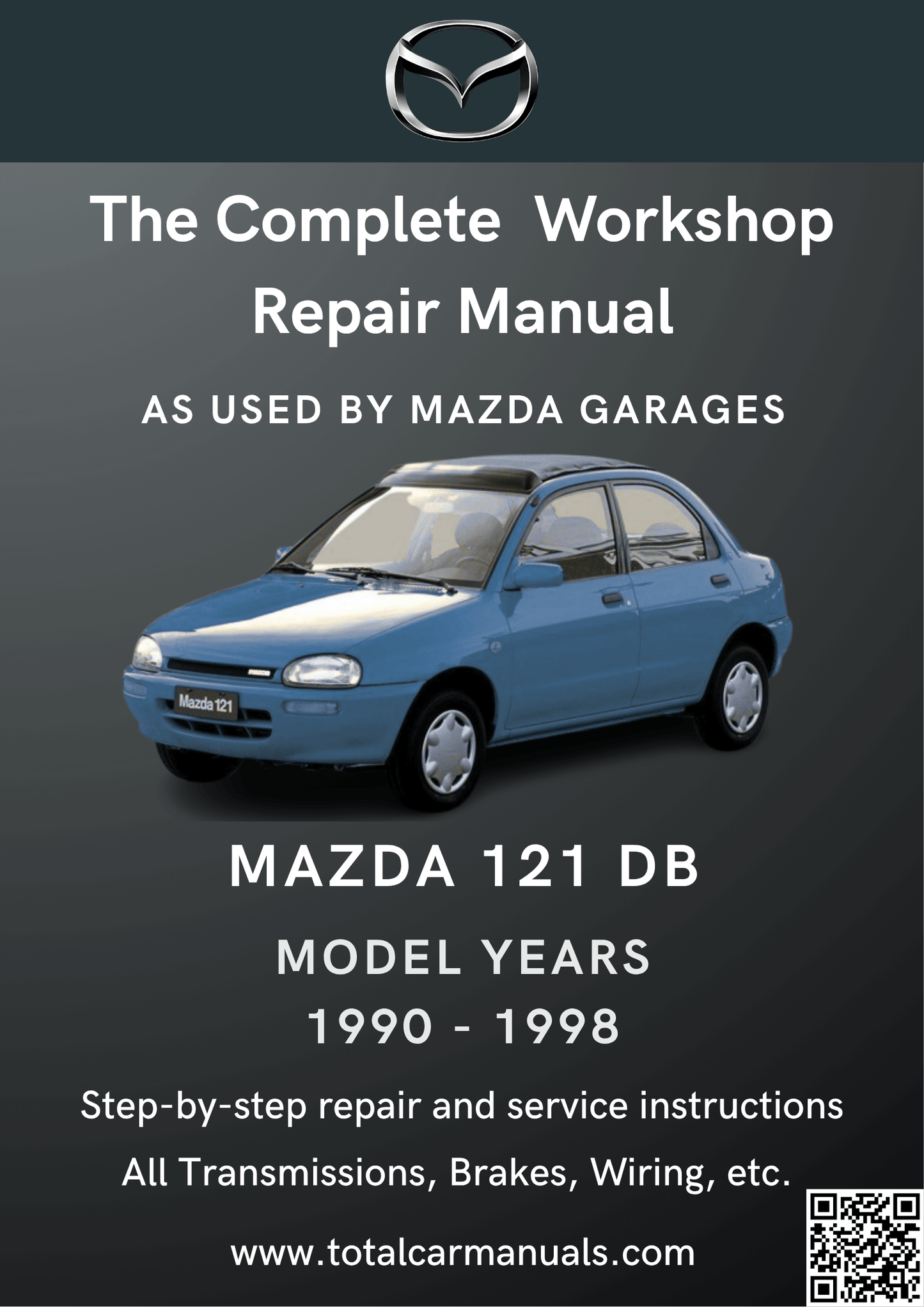 Mazda 121 DB (1990-1998) Total Repair Manuals
