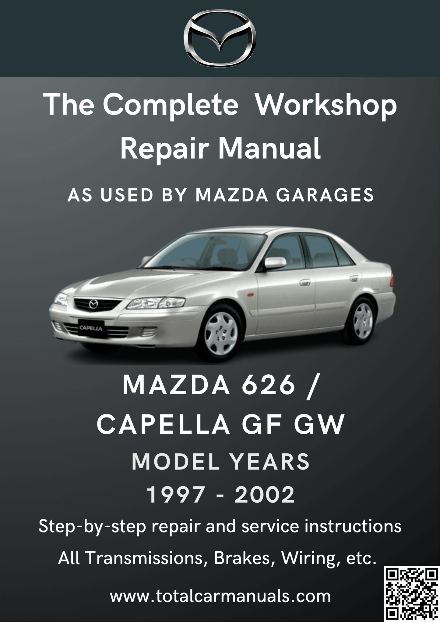 Mazda 626 / Capella GF GW (1997-2002) workshop manual PDF cover