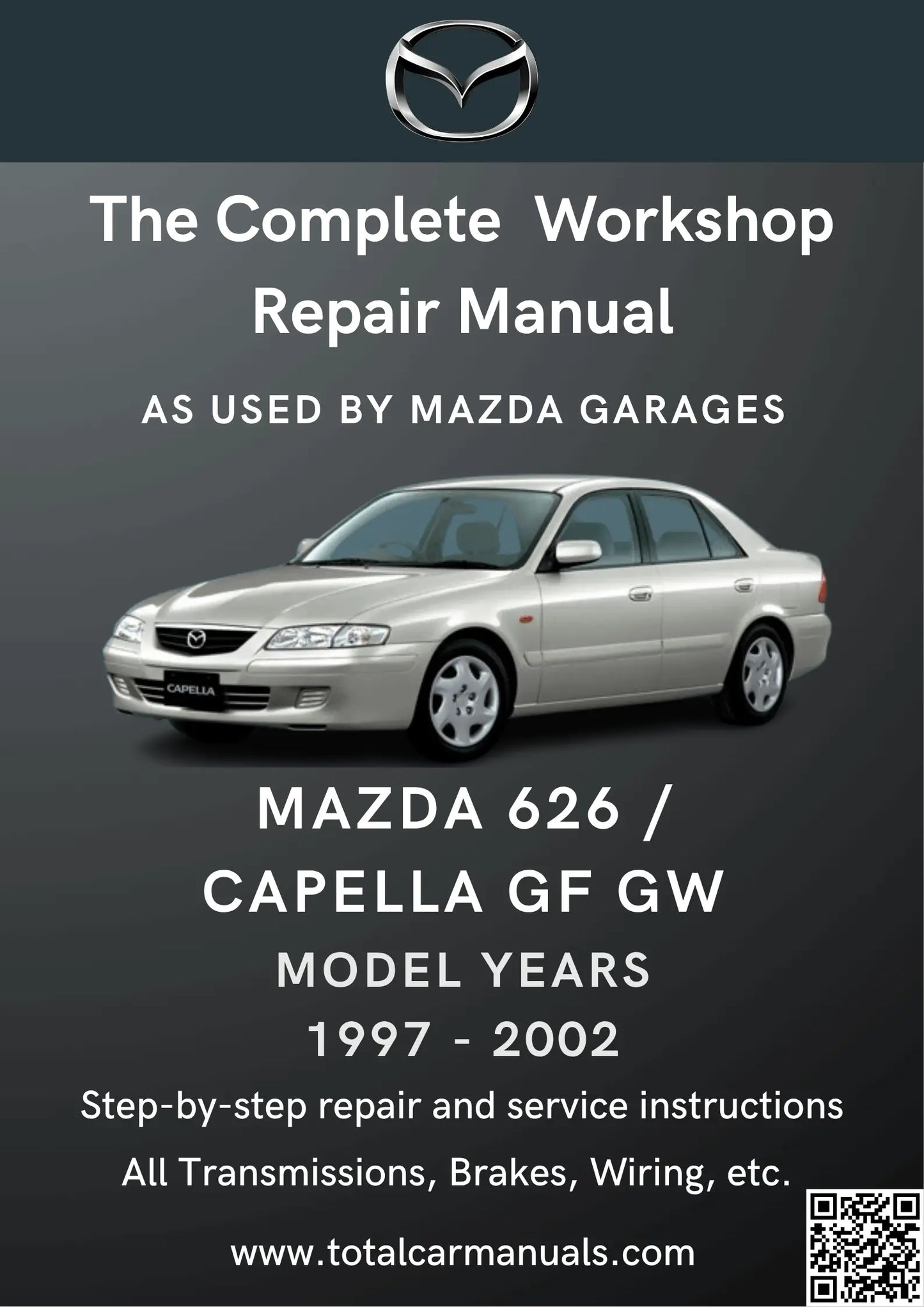 Mazda 626 / Capella GF GW (1997-2002) workshop manual PDF cover