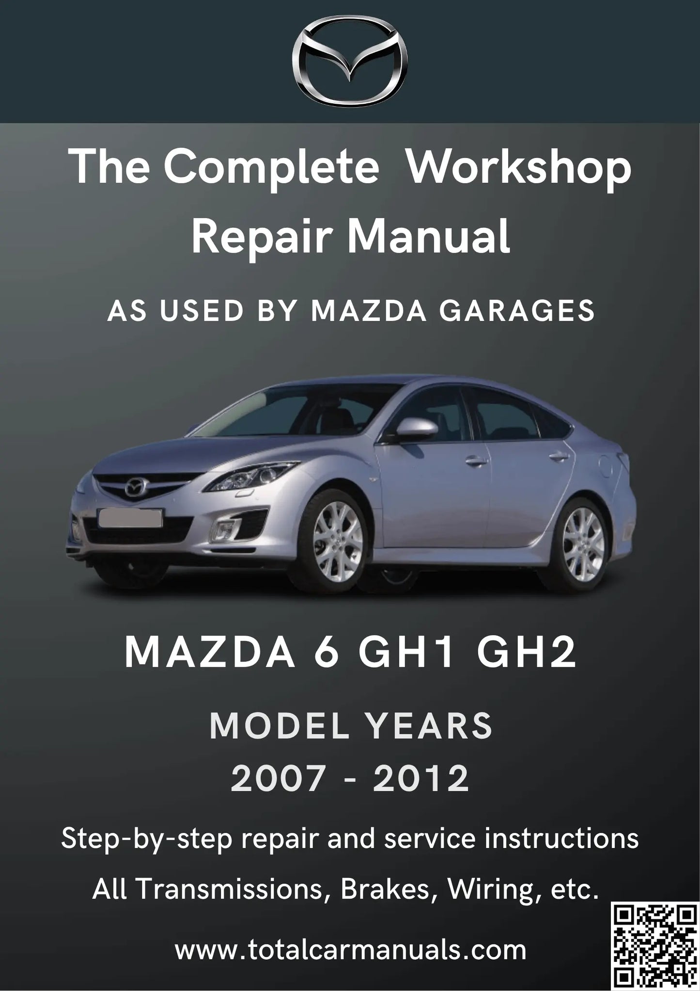 Mazda 6 GH1 GH2 (2007-2012) workshop manual PDF cover