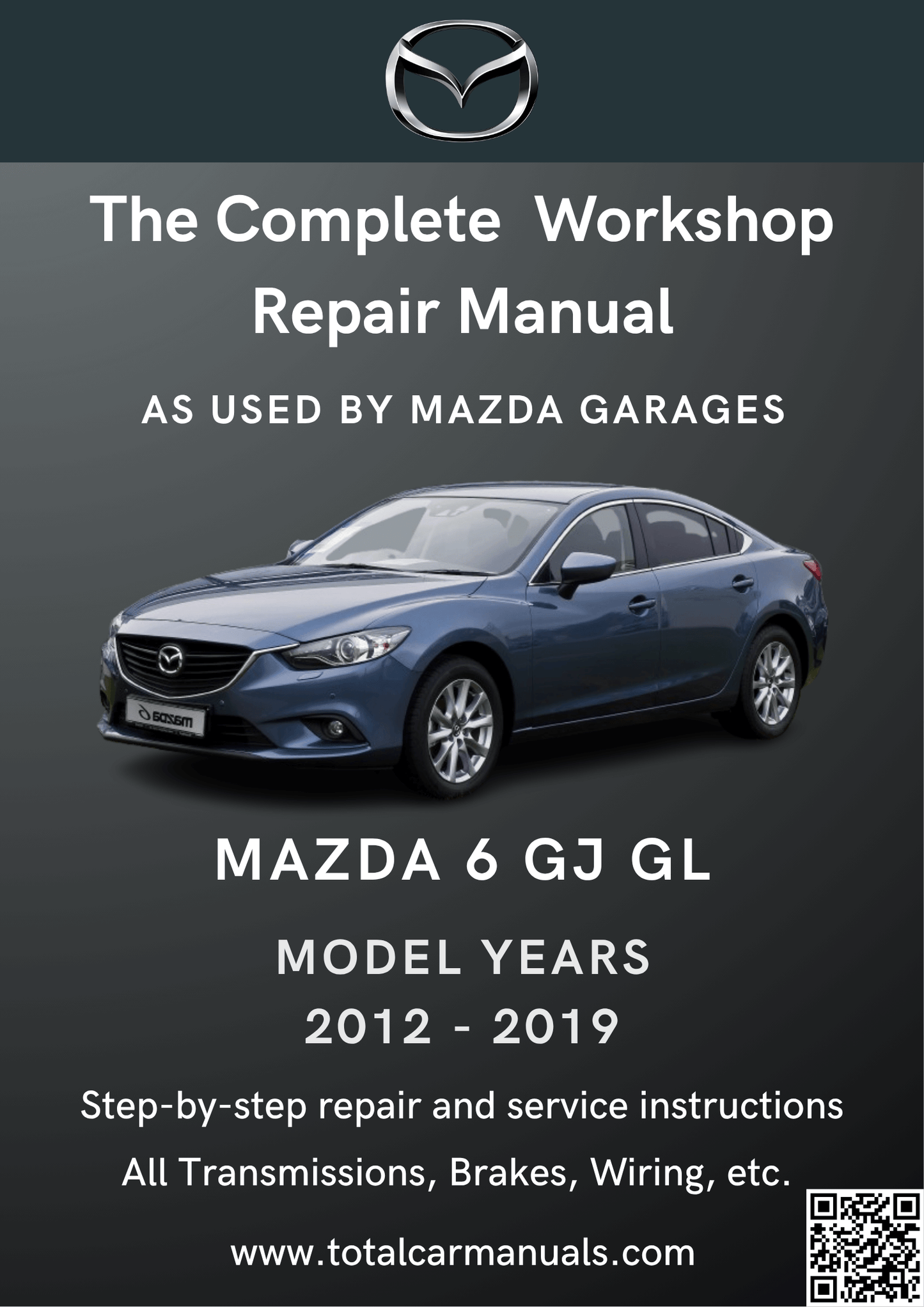 Mazda 6 GJ GL (2012-2019) workshop manual PDF cover