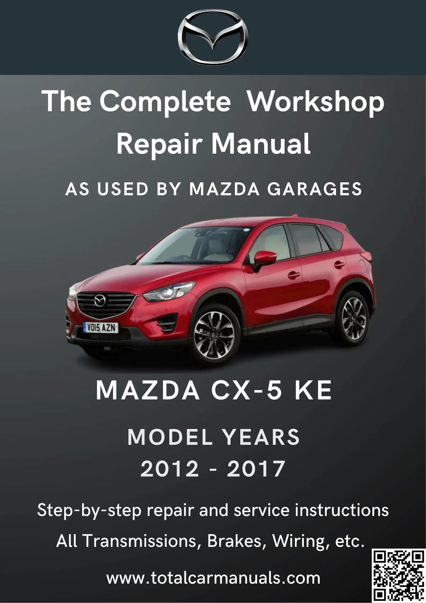Mazda CX-5 KE (2012-2017) workshop manual PDF cover