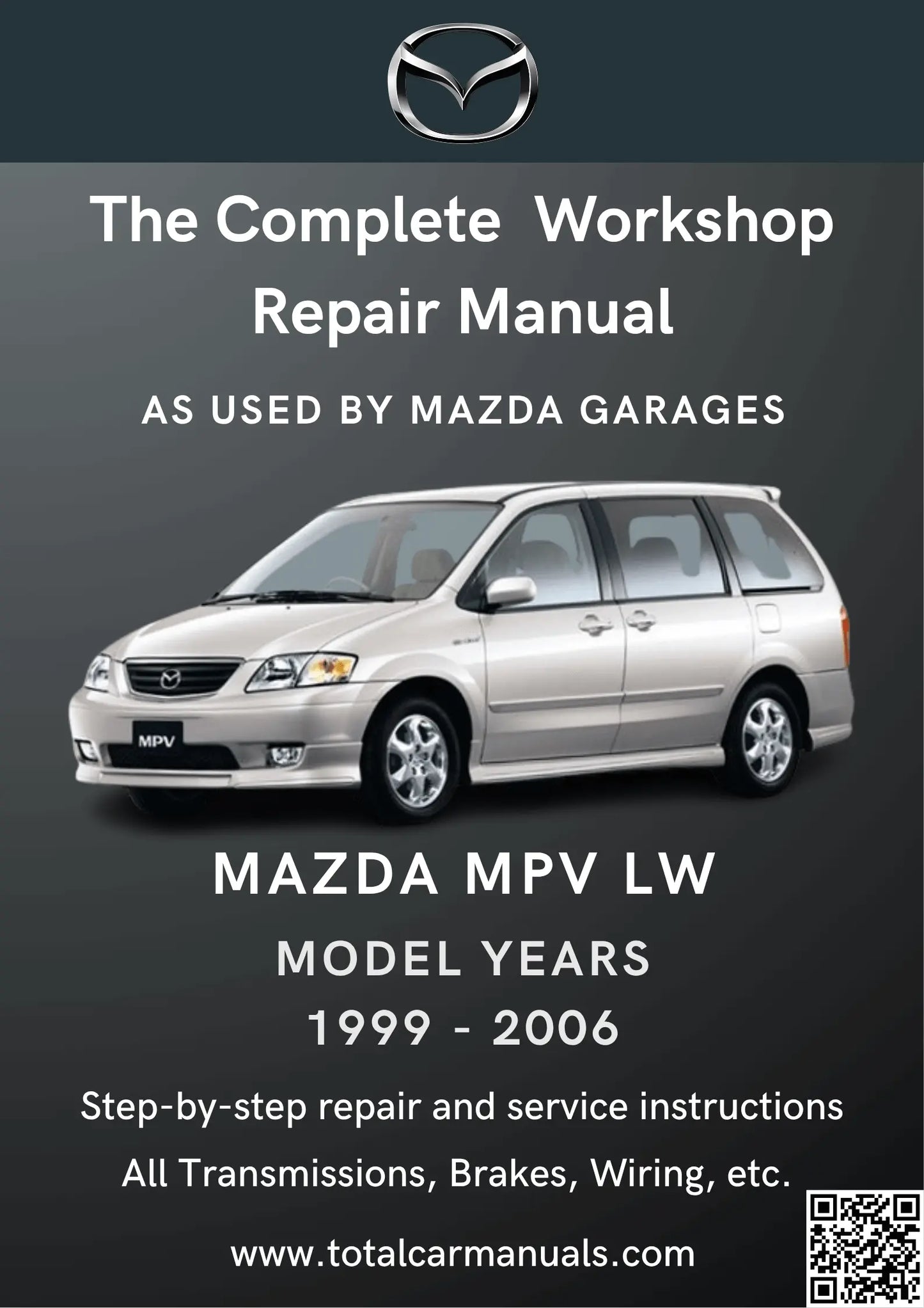 Mazda MPV LW (1999-2006) workshop manual PDF cover