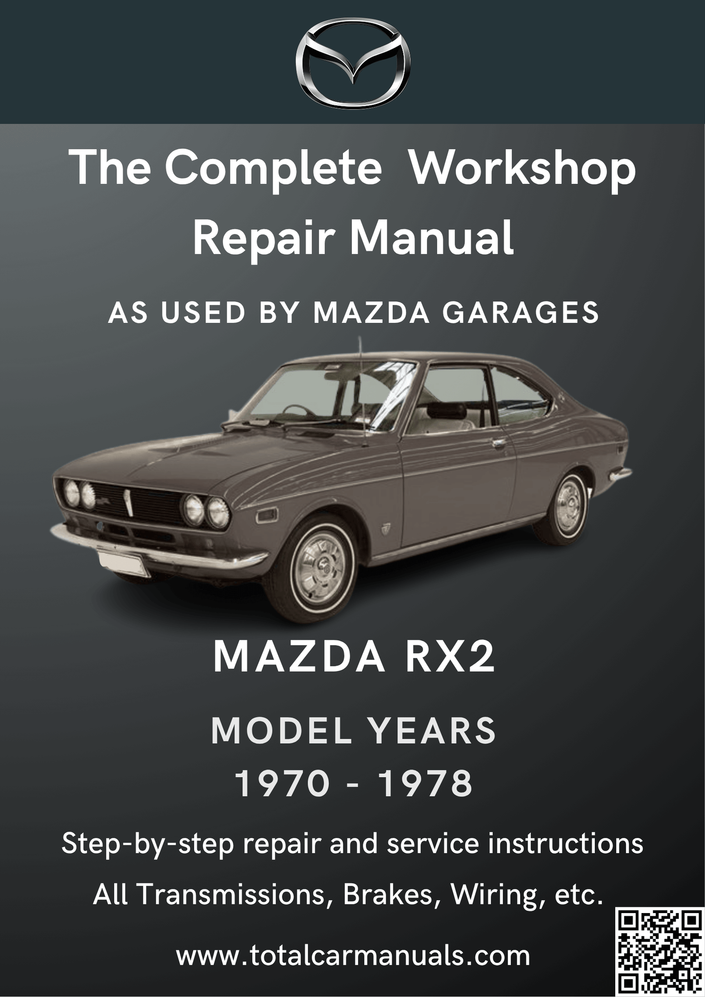Mazda RX2 (1970-1978) workshop manual PDF cover