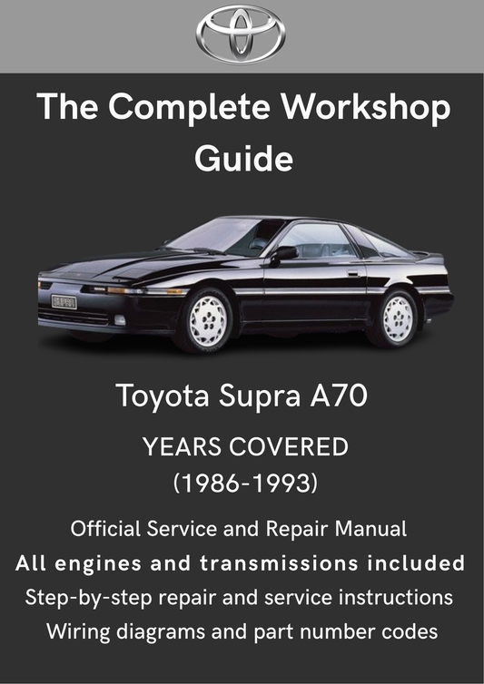 Toyota Supra A70 1986-1993