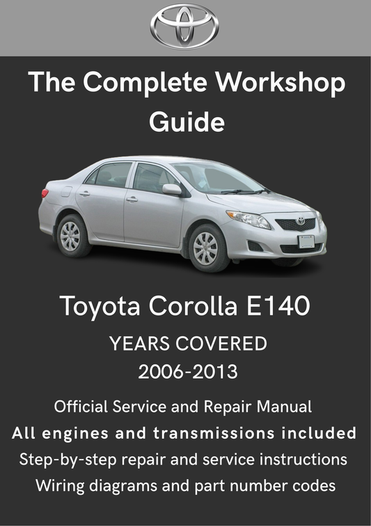 Toyota Corolla E140 2006-2013