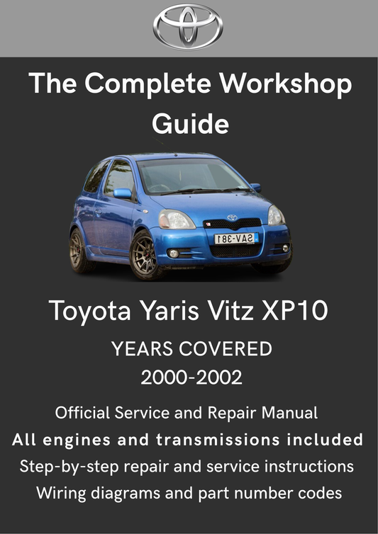 Toyota Echo Yaris Vitz XP10 2000-2002