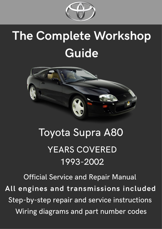 Toyota Supra A80 1993-2002