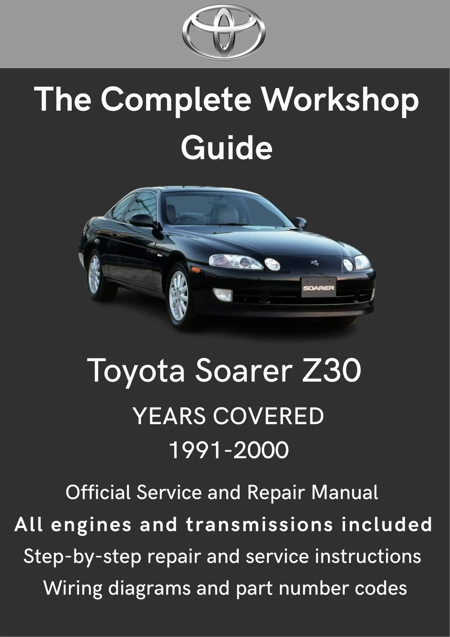 Toyota Soarer Z30 1991-2000 Toyota Workshop