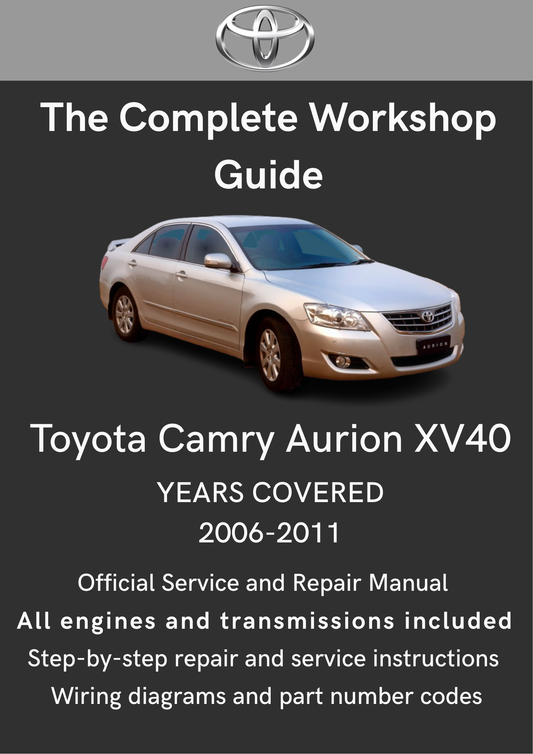 Toyota Camry Aurion XV40 (2006-2011)