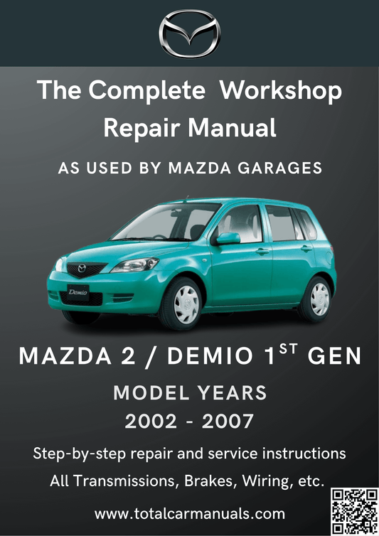 Mazda 2 Demio DY (2002-2007) Total Repair Manuals