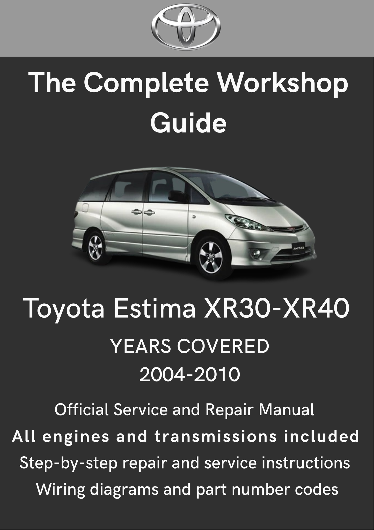 Toyota Previa Estima Tarago XR30-XR40 2000-2005
